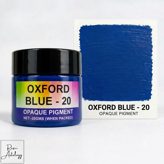 Oxford blue opaque pigment