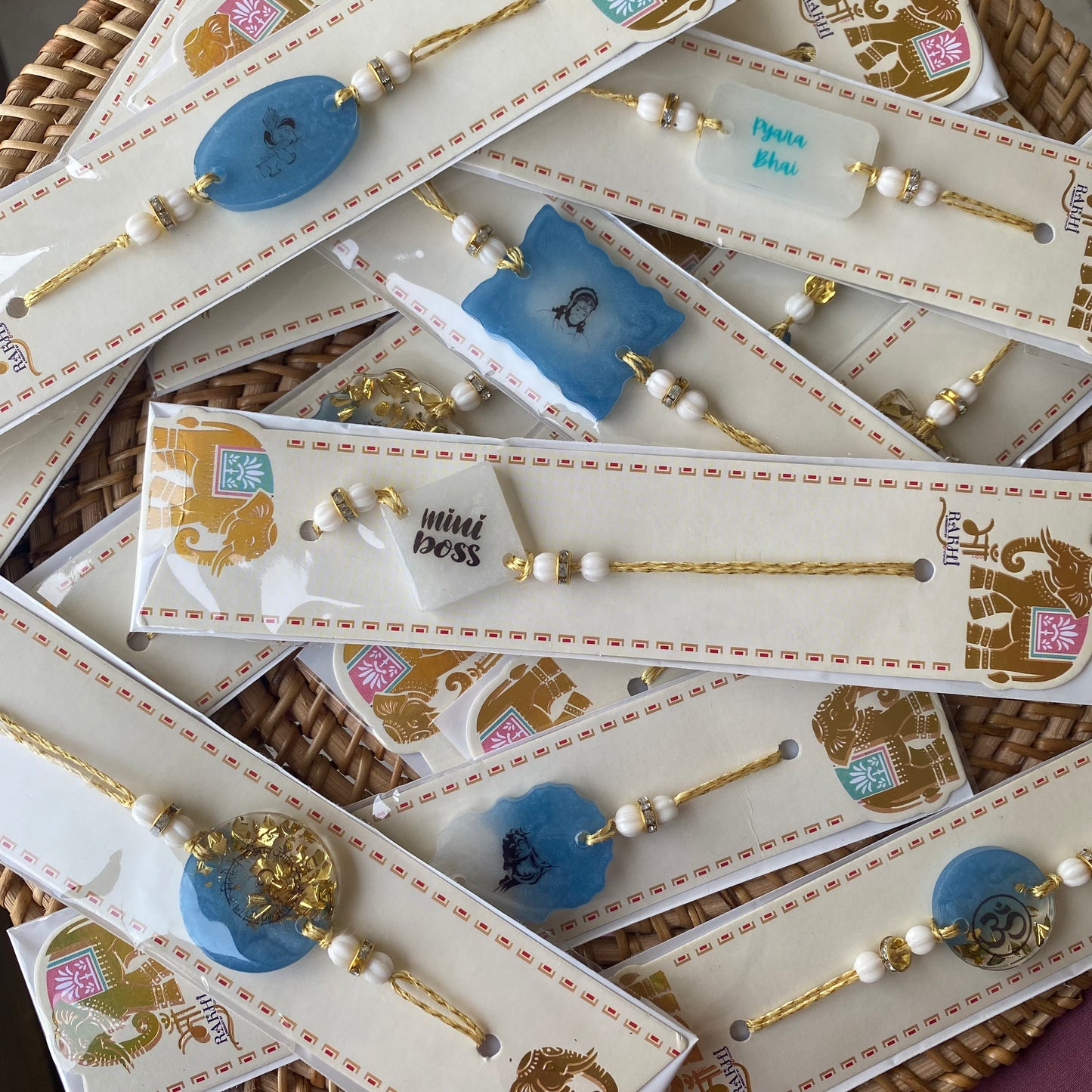 Resin Rakhi Making - Tutorial + FREE KIT