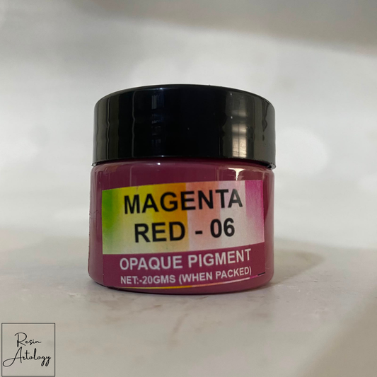 Magenta opaque pigment