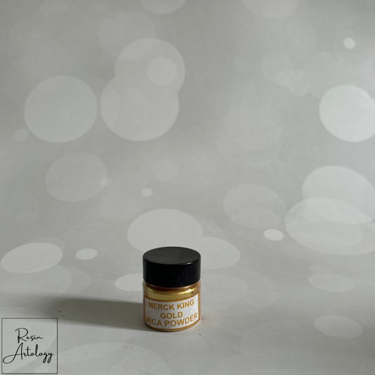 Merck King Gold Pearl Mica Powder Pigment