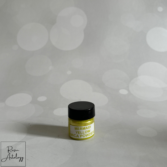 Mermaid Yellow Pearl Mica Powder Pigment