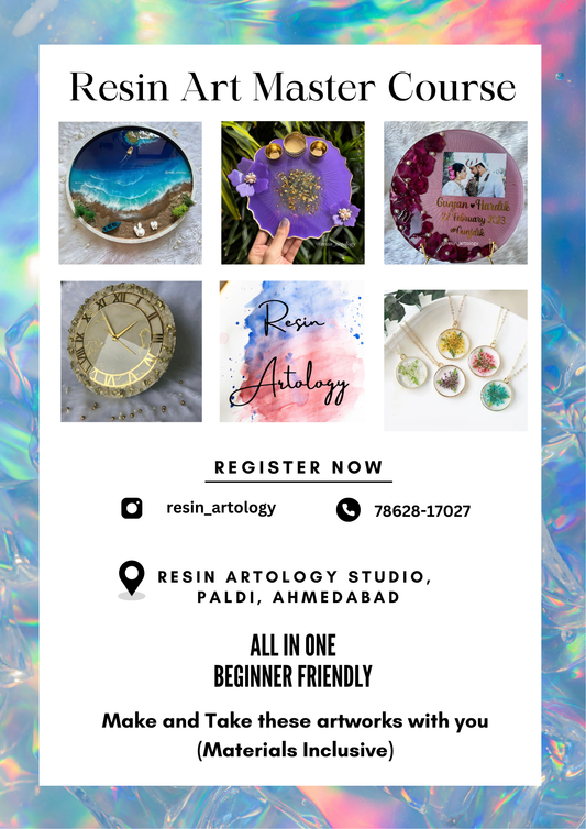 Resin Art Master course (ONLINE / OFFLINE)