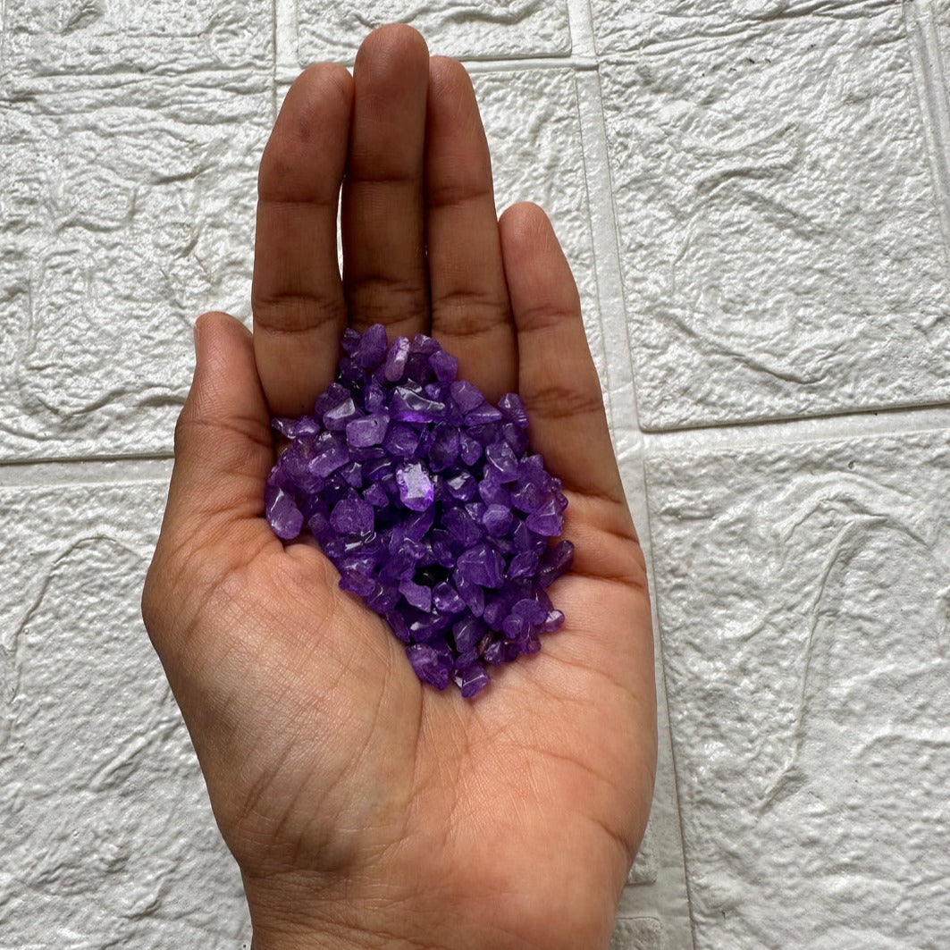 Purple stone