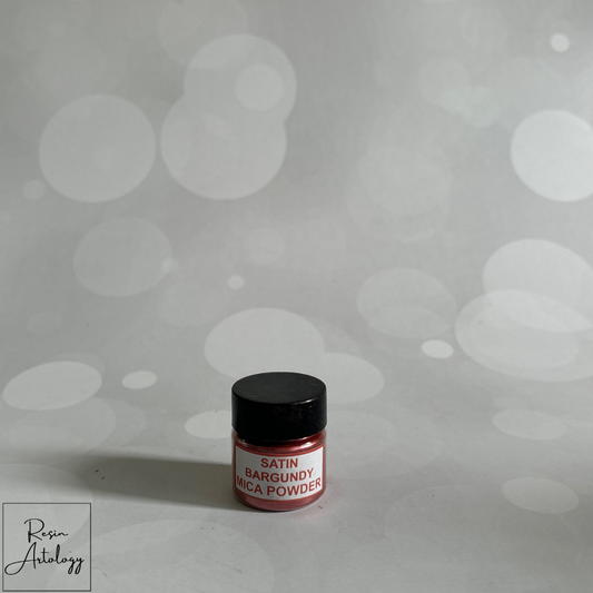 Satin Bargundy Pearl Mica Powder Pigment