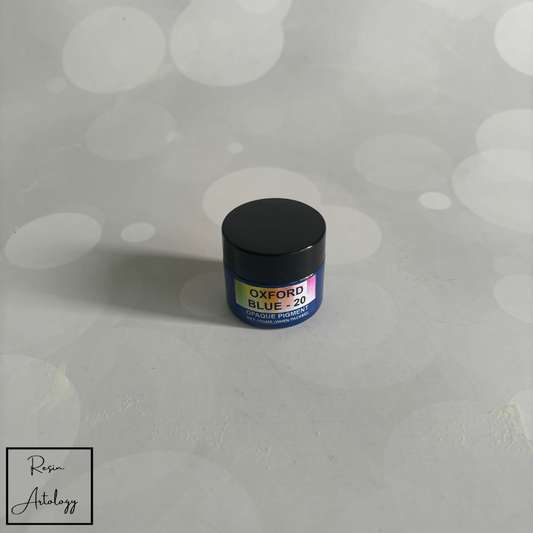 Oxford blue opaque pigment