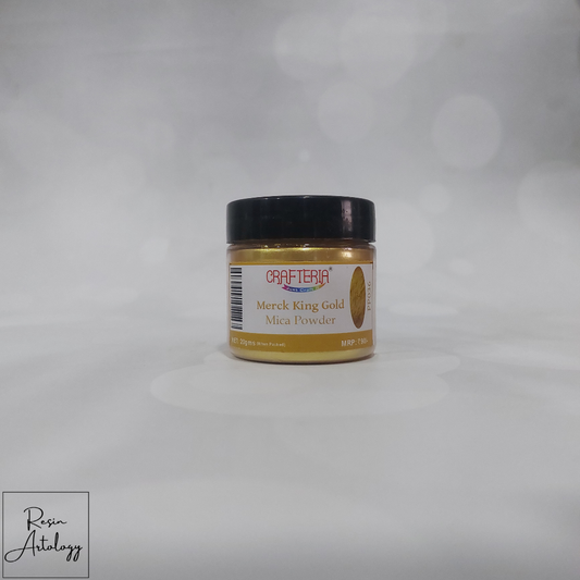 Merck King Gold Pearl Mica Powder Pigment ( BULK )