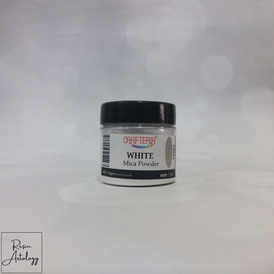 White Pearl Mica Powder Pigment ( BULK )