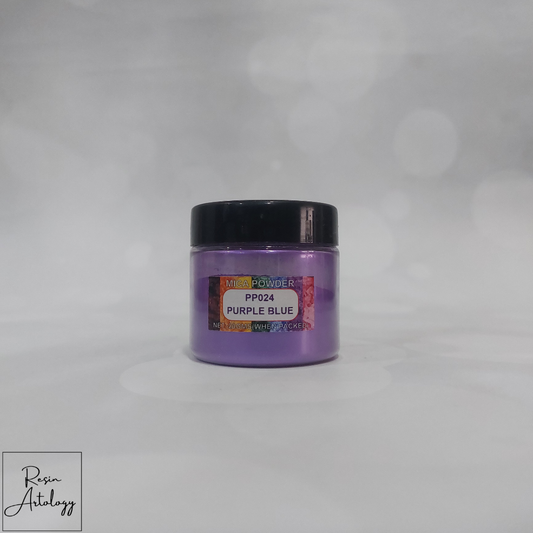 Purple Blue Pearl Mica Powder Pigment ( BULK )