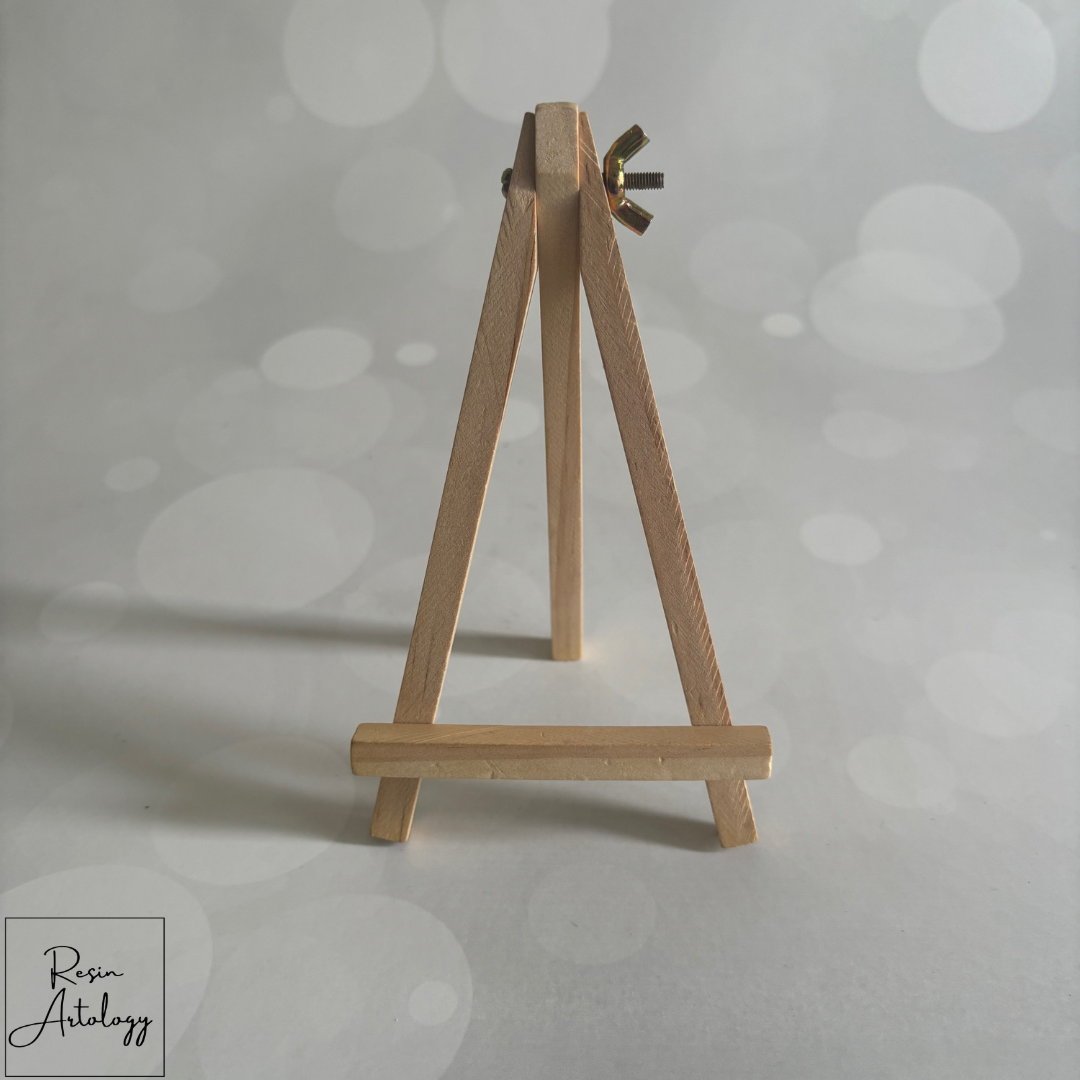 Heavy easel wooden stand