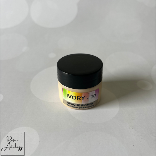 Ivory opaque pigment