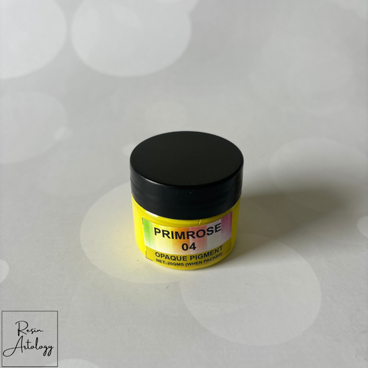 Primerose yellow opaque pigment