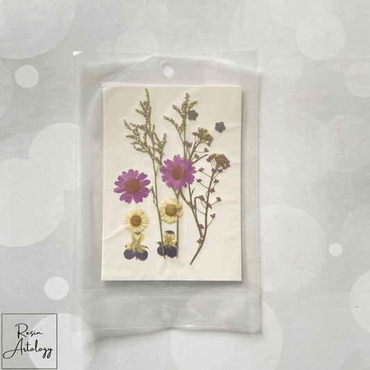 Pressed Flower Purple