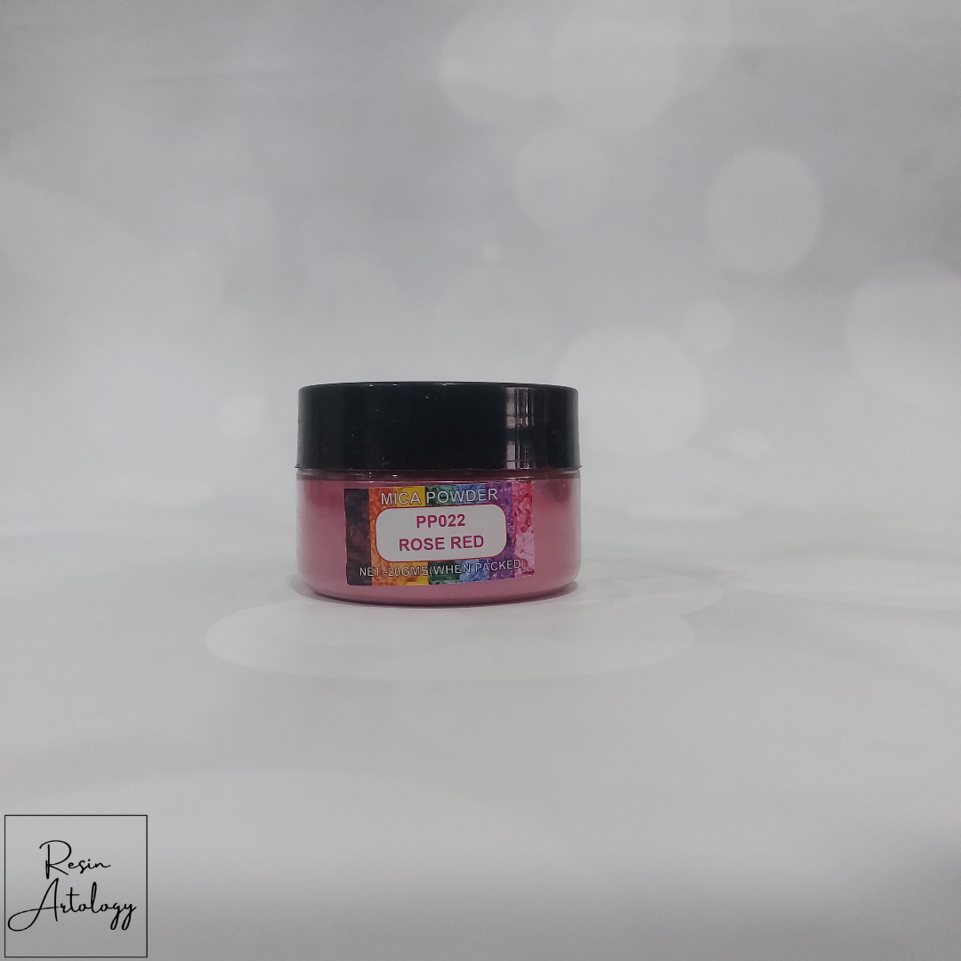 Rose Red Mica Powder Pigment (Bulk)