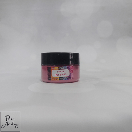 Rose Red Mica Powder Pigment (Bulk)