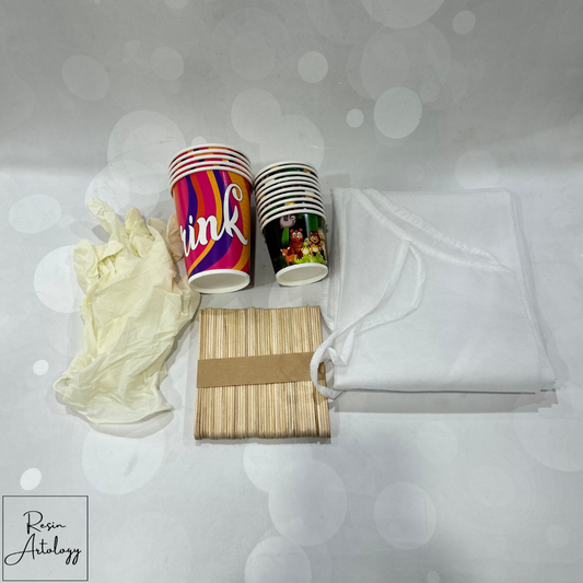 ESSENTIALS DISPOSABLE KIT FOR RESIN ART