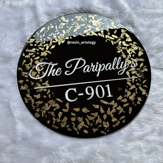 Resin Customized Name Plate -