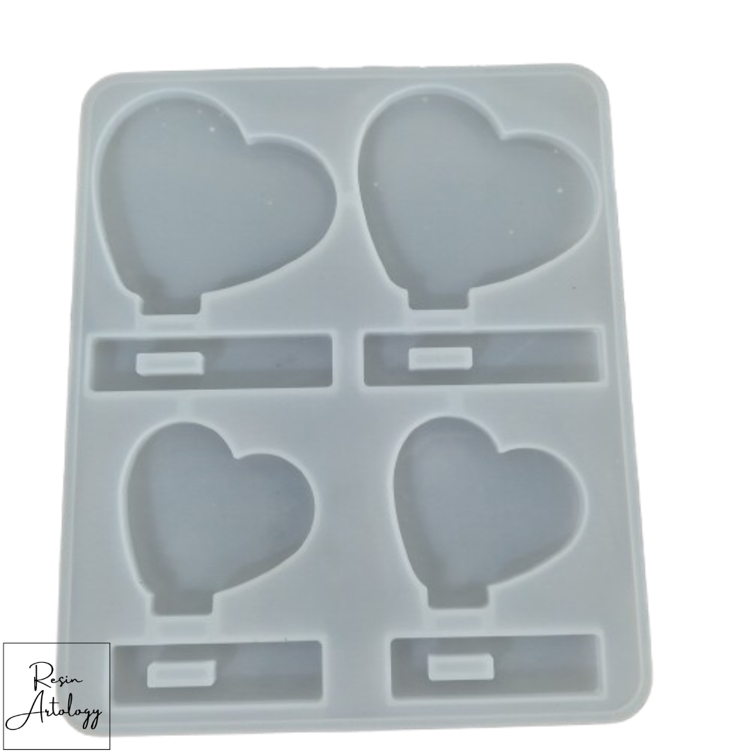 4 In 1 Heart Stand Photo Frame & Display Stand Mold