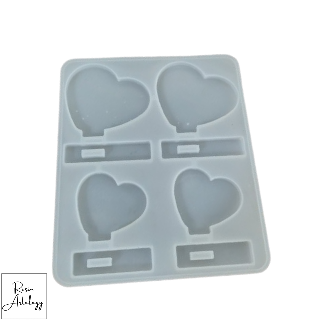 4 In 1 Heart Stand Photo Frame & Display Stand Mold