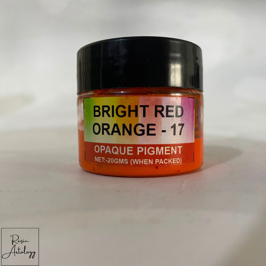 Bright Orange opaque pigment