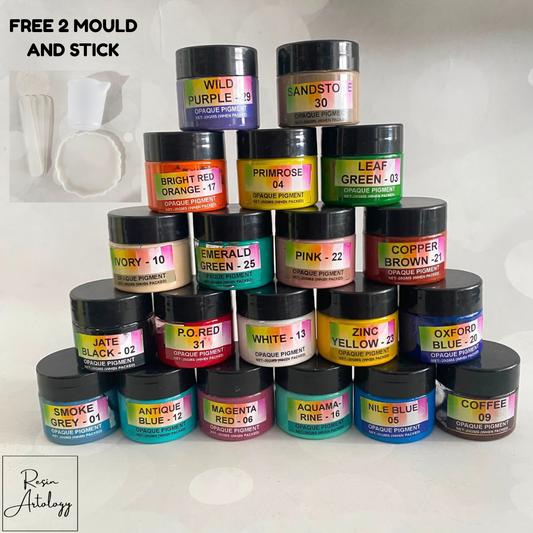 Set of 20 Opaque Pigment