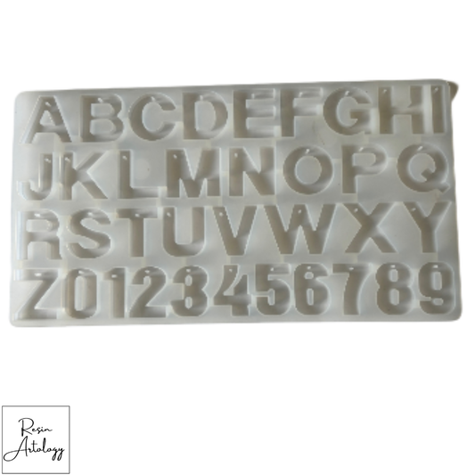 ALPHABET WITH HOLE MOULD