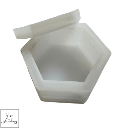 HEXAGONE STORAGE BOX FOR RESIN ART ( BULK )