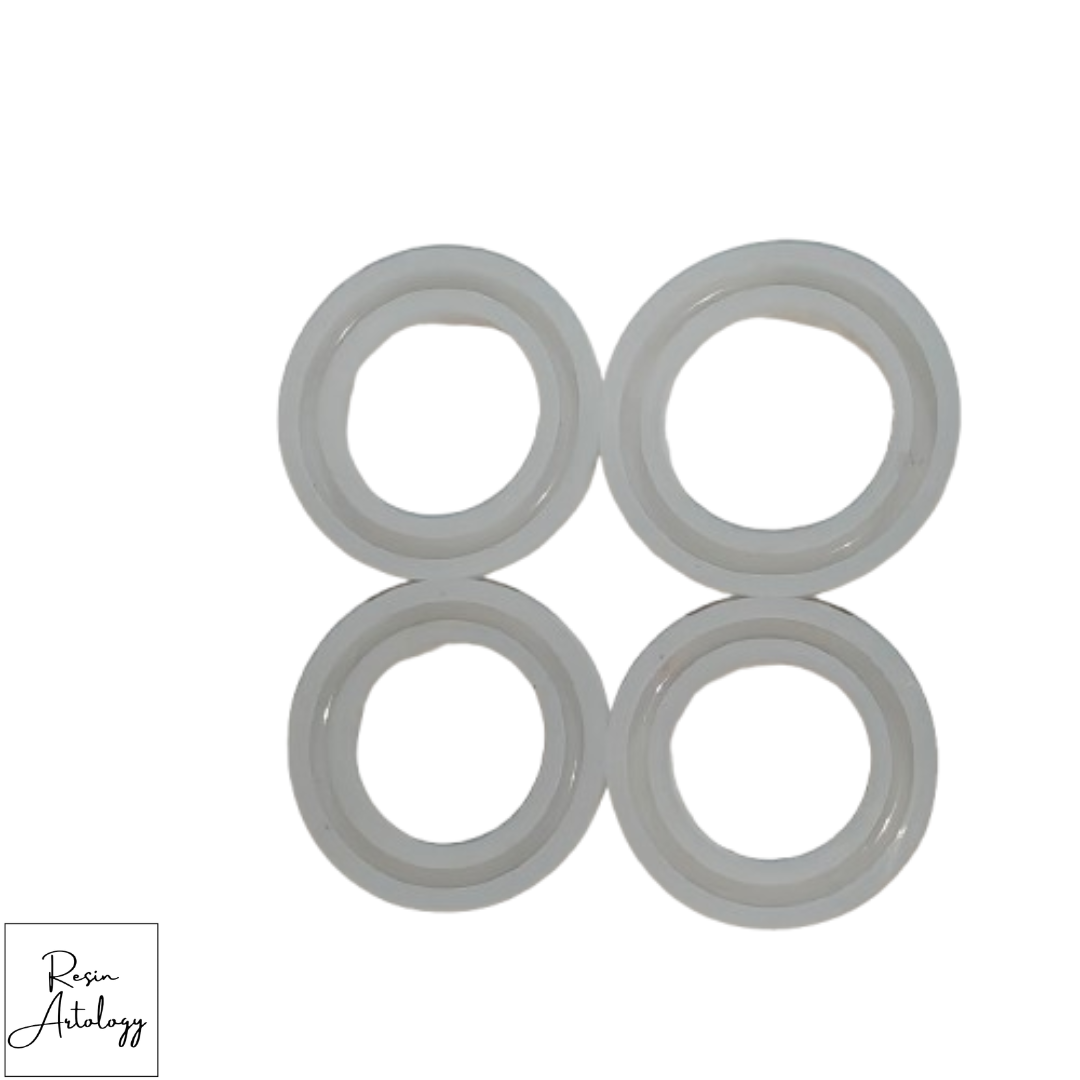 SET OF 4 BANGLE'S MOULD ( 10mm )