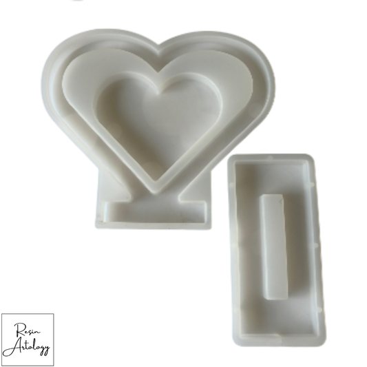 HEART MOULD WITH STAND
