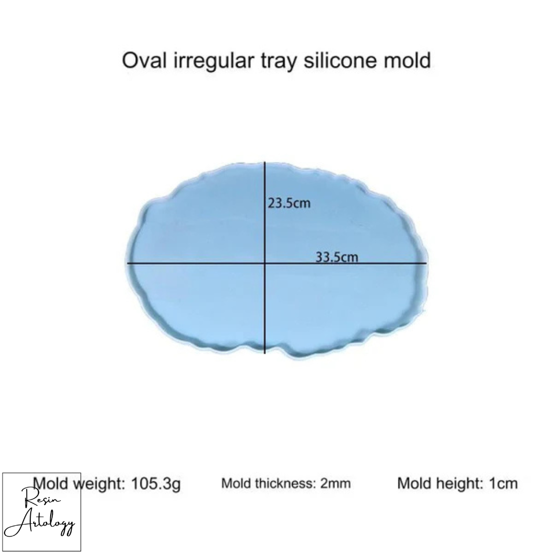 OVAL SHAPE TRAY MOULD