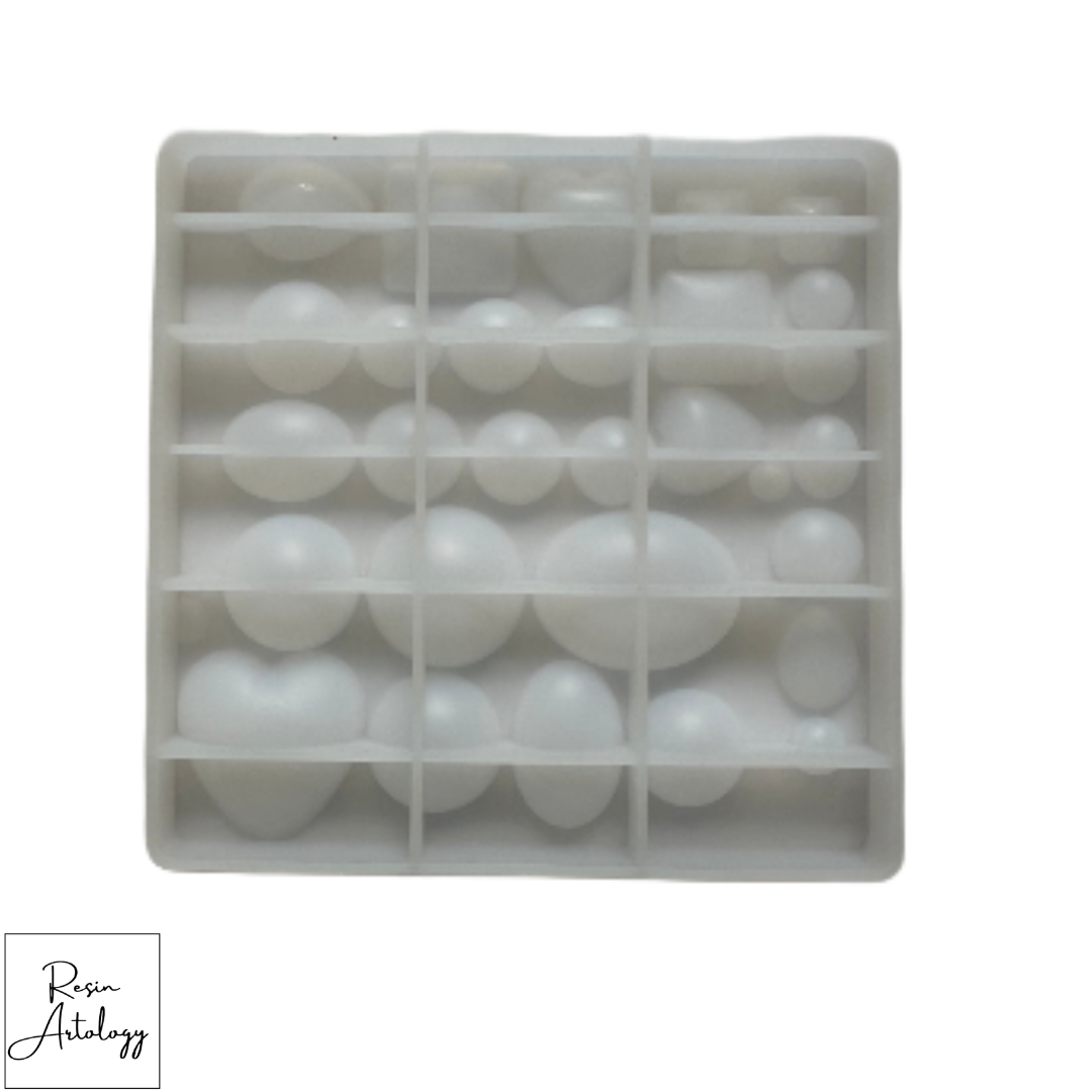 SMALL GEM STONE'S MOULD ( BULK )