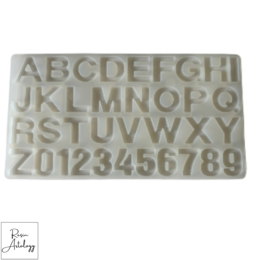 ALPHABET WITHOUT HOLE MOULD
