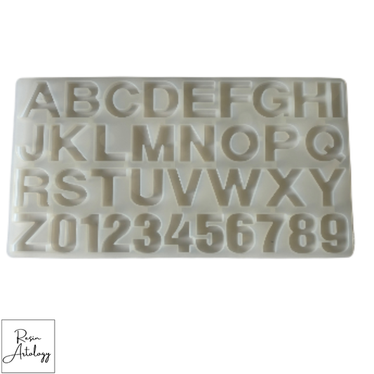 ALPHABET WITHOUT HOLE MOULD