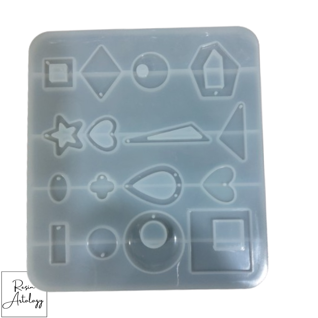 16 IN 1 JEWELLERY PENDANT MOULD