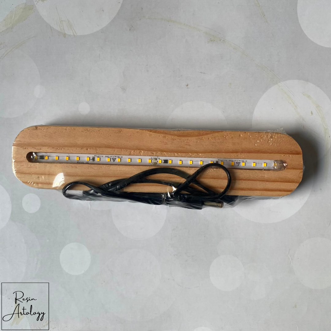 WOODEN LED STAND